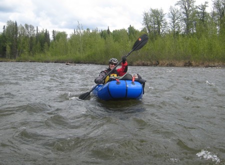 Linda on Montana Creek