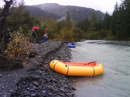 putting in on the river